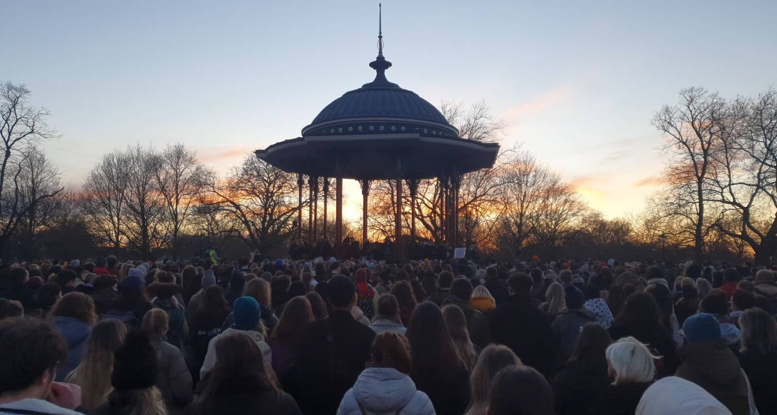 Vigil at Clapham Common